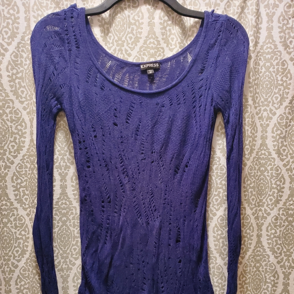 Open Knit Sweater